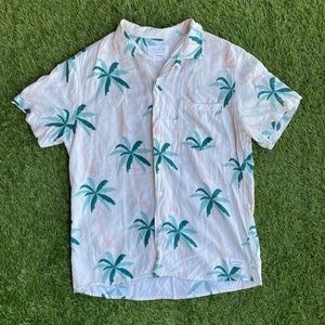 Duvin Design Company Palm Tree Button-up Shirt